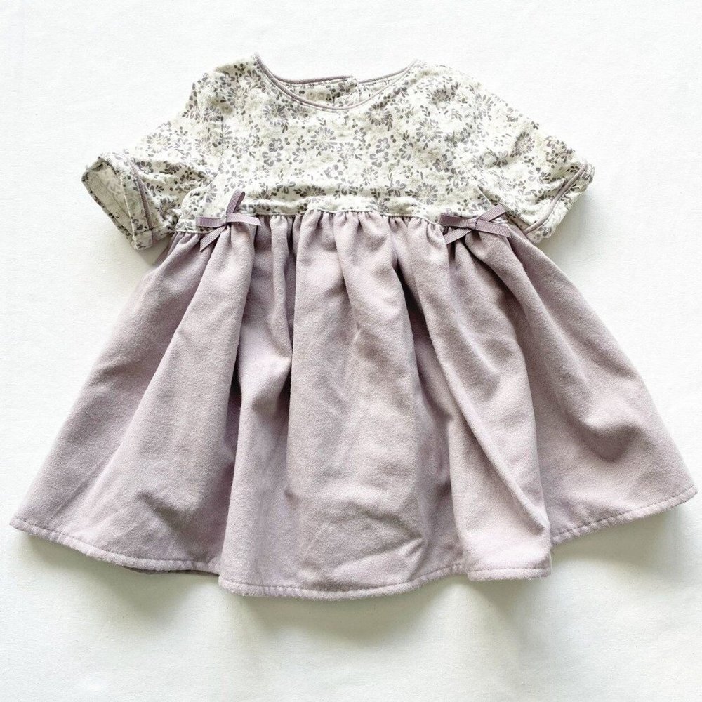 Cynthia Rowley Floral Corduroy Dress 12 Months